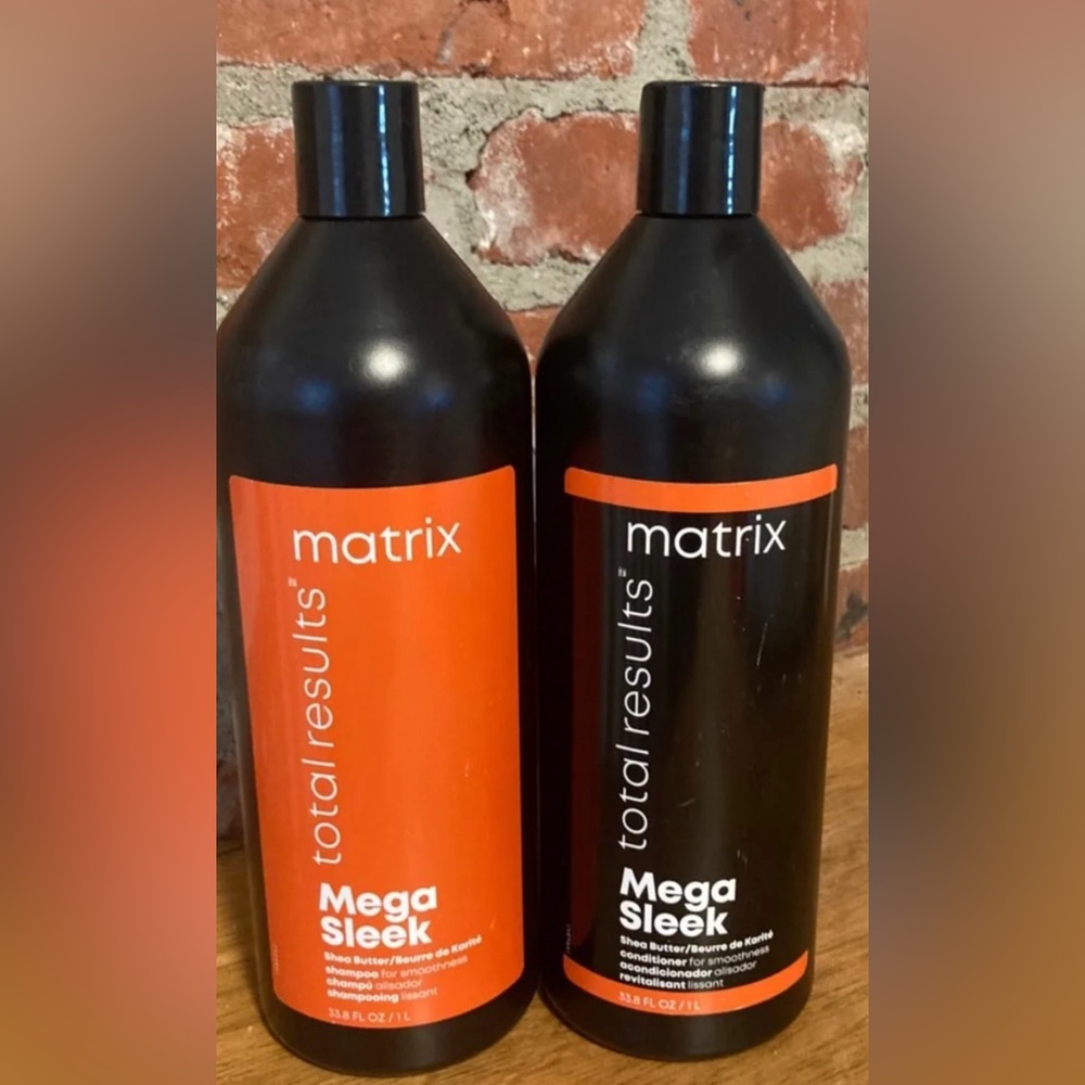 Mega Sleek Shampoo & Conditioner 33.8oz Duo Set *Brand New*